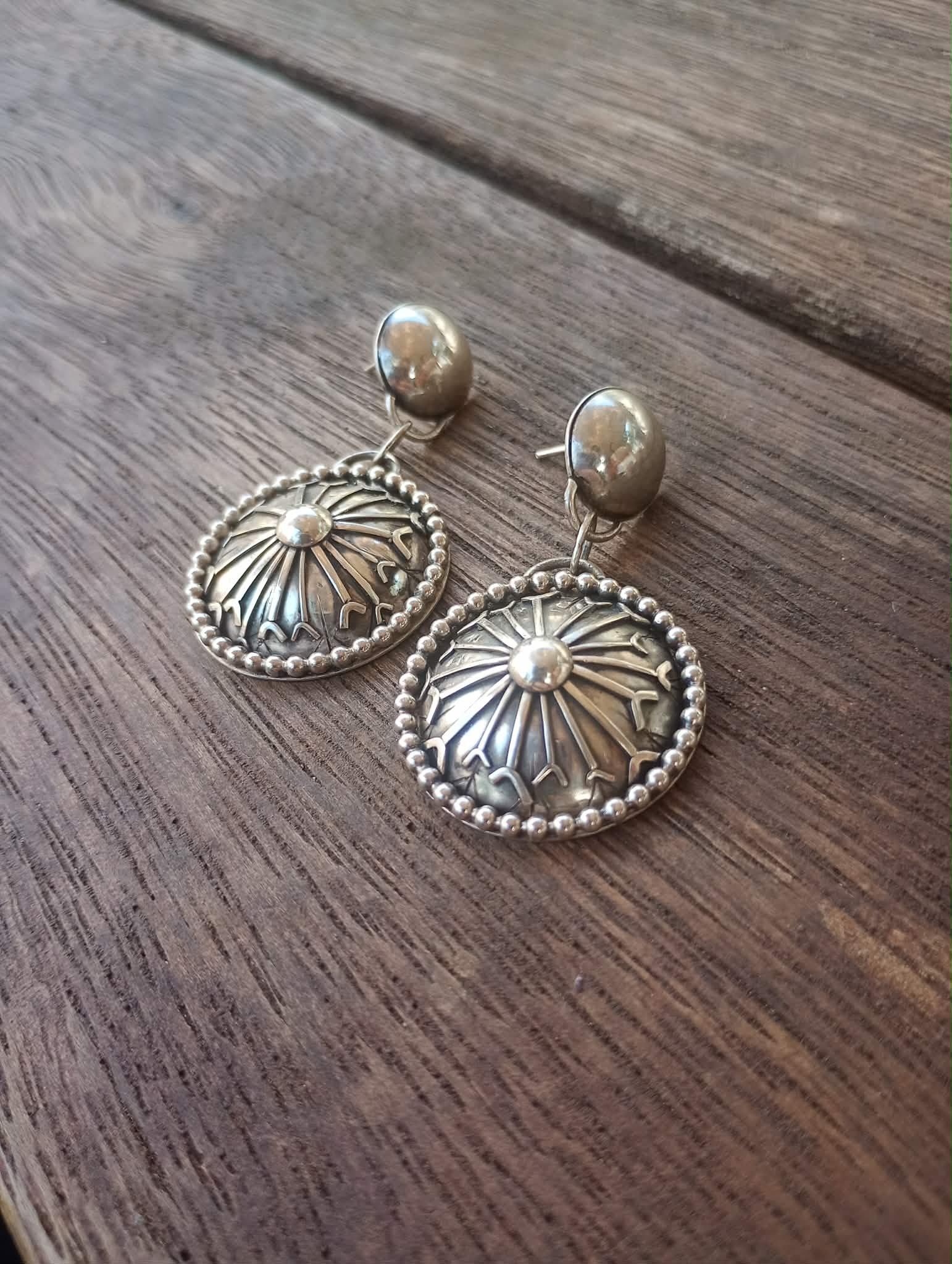 Dandelion Drop Earrings